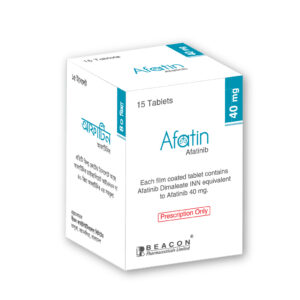 Beacon Afatin afatinib 40 mg 15 tablet box