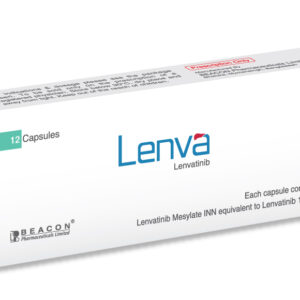 Official Beacon Lenva 10 mg lenvatinib capsule box