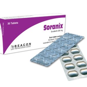 Beacon Soranix 200 mg Sorafenib Original Packaging