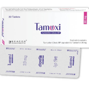 Beacon Tamoxi Tamoxifen 20 mg official packaging