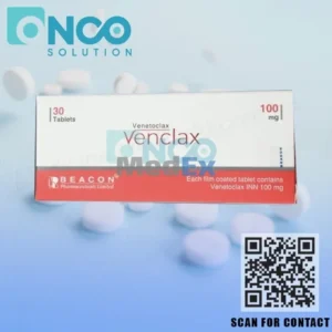 Beacon Venclax venetoclax 100 mg box photographed by Onco Solution