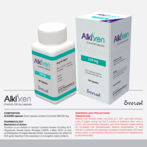 Everest Alkixen Crizotinib 250 mg official packaging