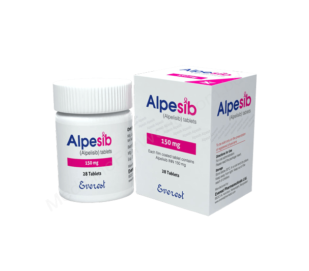 Everest Alpesib Alpelisib 150 mg real packaging Everest Alpesib Alpelisib 150 mg real packaging