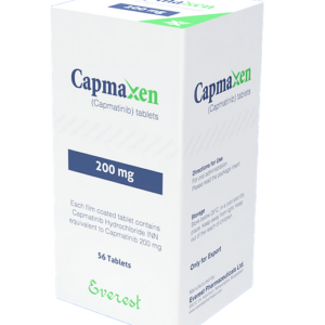 Everest Pharmaceuticals Capmaxen 200 mg capmatinib medicine box