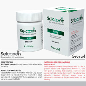 Everest Selcaxen Selpercatinib 40 mg packaging