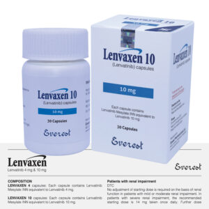 Authentic Lenvaxen 10 mg Lenvatinib Everest medicine packaging