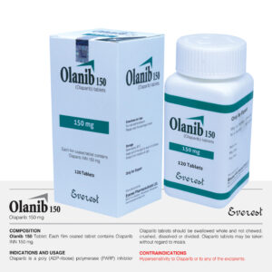 Authentic Olanib 150 mg Olaparib Everest medicine packaging