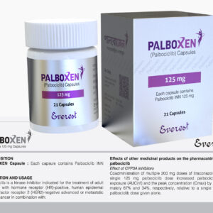 Everest Pharmaceuticals Palboxen 125 mg Palbociclib original packaging