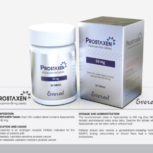 Everest Pharmaceuticals Prostaxen 60 mg Apalutamide original packaging