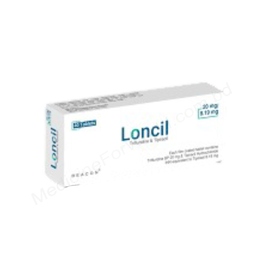 genericBrandId-1143_genericBrandPicId-4300 Lonsurf 15 mg Alternative – Loncil (Trifluridine / Tipiracil) 15 mg Tablet | Beacon Pharmaceuticals - Image 1